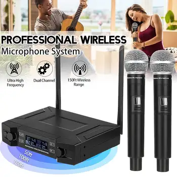 Dual Channel Wireless Microphone System With xlr Function UHF Automatic Handheld Microphone Frequency Adjustable 100M Receive
Dual Channel Wireless Microphone System With xlr Function UHF Automatic Handheld Microphone Frequency Adjustable 100M Receive