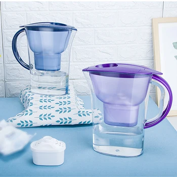 2.5L Water Pitcher Household Water Filter Bottle Filter Kettle Activated Carbon Water Purifier for Purifying Water Kettle
2.5L Water Pitcher Household Water Filter Bottle Filter Kettle Activated Carbon Water Purifier for Purifying Water Kettle