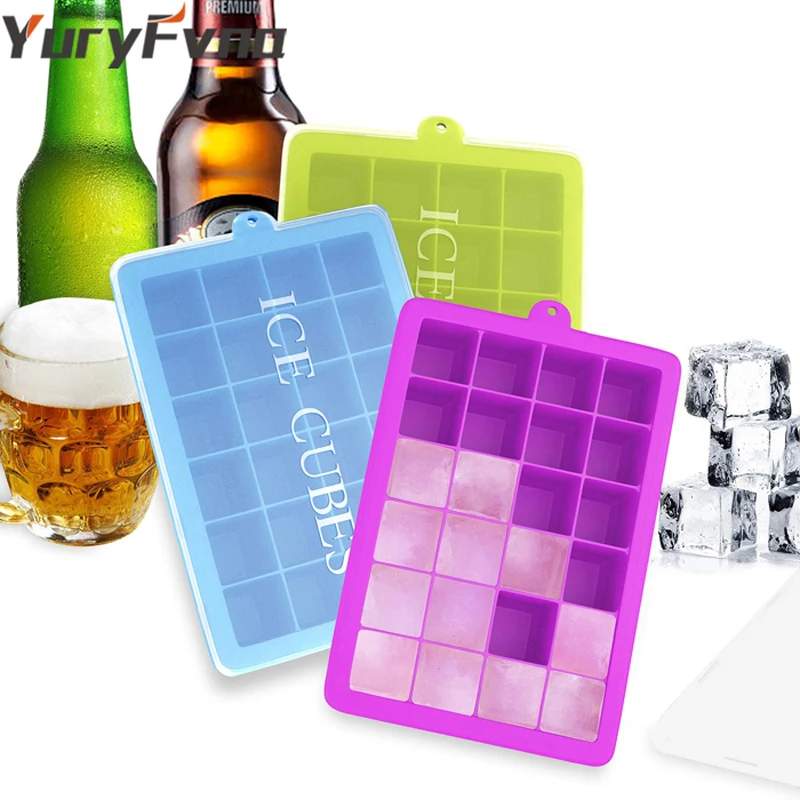 YuryFvna 15/24-Grid Ice Cube Mold Silicone Chocolate Ice Cream Jelly Candy Pudding Mold Tray Maker Holder with Lid Easy Release
YuryFvna 15/24-Grid Ice Cube Mold Silicone Chocolate Ice Cream Jelly Candy Pudding Mold Tray Maker Holder with Lid Easy Release