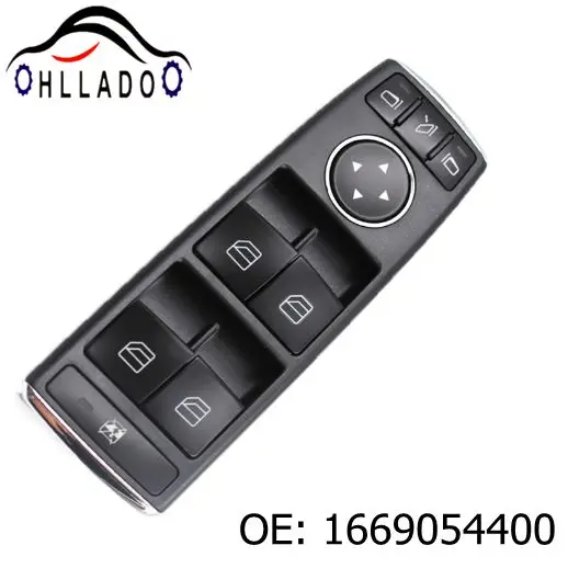 HLLADO New Car Electric Power Window Switch 1669054400 A1669054400 For Benz ML350 ML500 ML63 G500 G550 G55 Auto Parts
HLLADO New Car Electric Power Window Switch 1669054400 A1669054400 For Benz ML350 ML500 ML63 G500 G550 G55 Auto Parts
