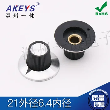 10 pcs 21 Outer Diameter 6.4 Inner Diameter Potentiometer Encoder Rotary Switch Volume Adjustment Knob Hat Metal Surface
10 pcs 21 Outer Diameter 6.4 Inner Diameter Potentiometer Encoder Rotary Switch Volume Adjustment Knob Hat Metal Surface