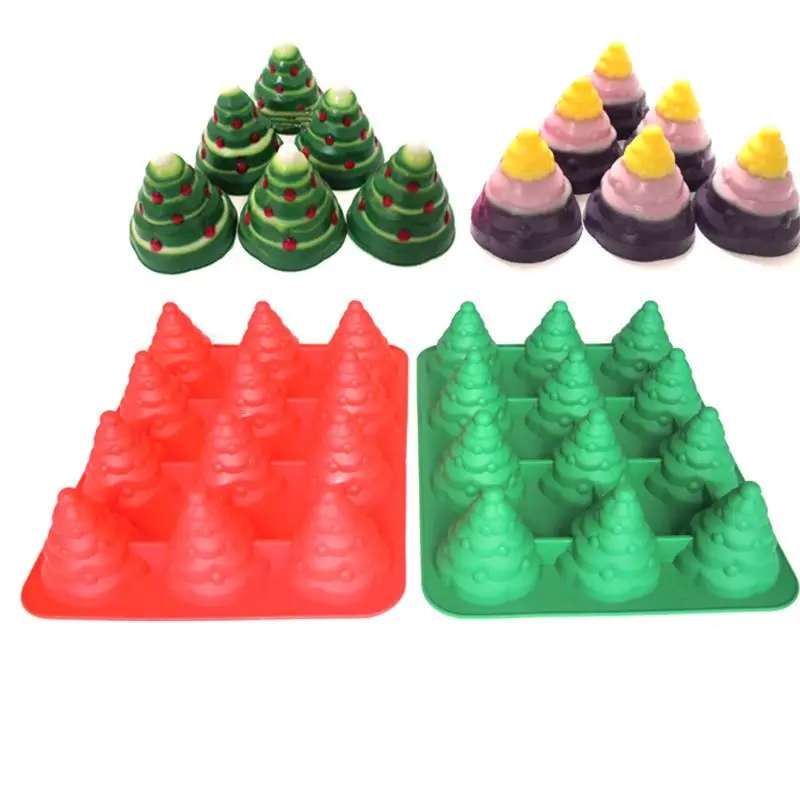 3D Christmas Tree Silicone Xmas Tree Pan Silicone Mold for Mousse Cake Muffin Baking, Ice Cube, Jello, Chocolate, Soap,
3D Christmas Tree Silicone Xmas Tree Pan Silicone Mold for Mousse Cake Muffin Baking, Ice Cube, Jello, Chocolate, Soap,