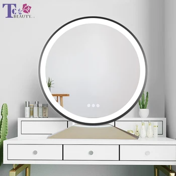 Large Illuminated Desktop Makeup Mirror Nordic Style Touch Adjust Brightness Color Temperature LED Backlit Mirrors
Large Illuminated Desktop Makeup Mirror Nordic Style Touch Adjust Brightness Color Temperature LED Backlit Mirrors