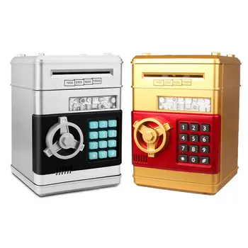 Smart Voice Piggy Bank Password Money Box Cash Coins Save Automatic Deposit Automatic Money Rolling Password
Smart Voice Piggy Bank Password Money Box Cash Coins Save Automatic Deposit Automatic Money Rolling Password