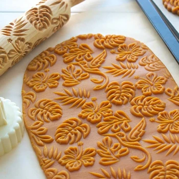 Christmas Rolling Pins Rock Snowflake Elk Wooden Rolling Embossing Baking Cookies Biscuit Fondant Cake Patterned Roller 35*5cm
Christmas Rolling Pins Rock Snowflake Elk Wooden Rolling Embossing Baking Cookies Biscuit Fondant Cake Patterned Roller 35*5cm