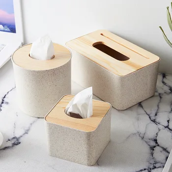 Color Plastic Tissue Box Modern Wooden Cover Paper with Oak Home Car Napkins Holder Case Home Organizer Decoration Tools
Color Plastic Tissue Box Modern Wooden Cover Paper with Oak Home Car Napkins Holder Case Home Organizer Decoration Tools