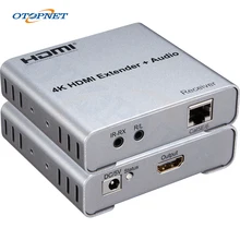 4k 100m hdmi extender over cat 5e/6 with IR and Audio out for Computer/HDTV/Laptop/Projector/PS3/4
4k 100m hdmi extender over cat 5e/6 with IR and Audio out for Computer/HDTV/Laptop/Projector/PS3/4