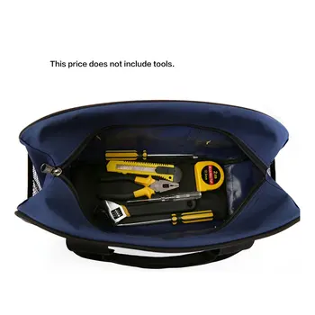 Large Capacity Tool Bags Handbag Waterproof Oxford cloth Electrician Bag Plastic Bottom Men's Oblique Bag Tool 
Large Capacity Tool Bags Handbag Waterproof Oxford cloth Electrician Bag Plastic Bottom Men's Oblique Bag Tool