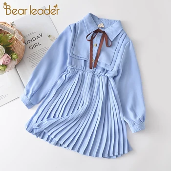 Bear Leader Girls Casual Dresses 2020 New Autumn Girl Ruches Dress Kids Bowtie Party Costumes Children Vestidos Fashion Clothing
Bear Leader Girls Casual Dresses 2020 New Autumn Girl Ruches Dress Kids Bowtie Party Costumes Children Vestidos Fashion Clothing