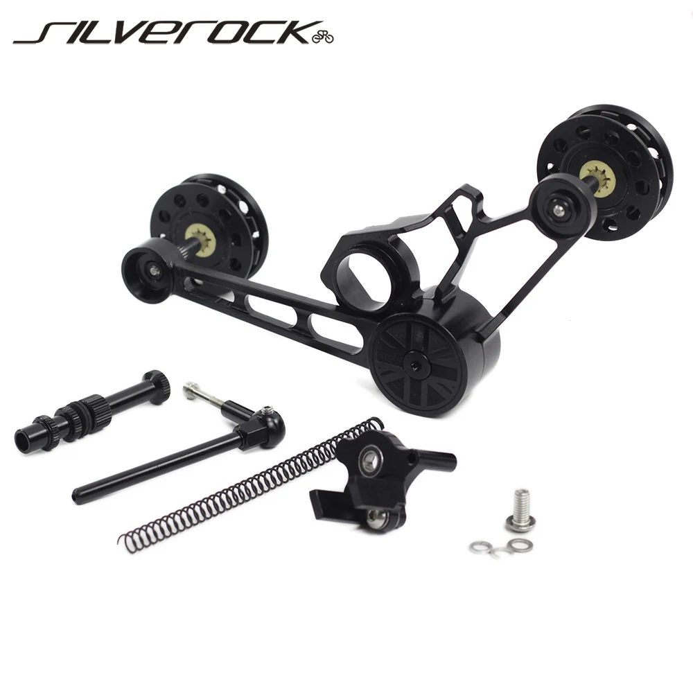 SILVEROCK Ultralight Chain Tensioner 3-7 Speed Derailleur Palin Bearing for Brompton 3SIXTY PIKES Folding Bike 72g
SILVEROCK Ultralight Chain Tensioner 3-7 Speed Derailleur Palin Bearing for Brompton 3SIXTY PIKES Folding Bike 72g