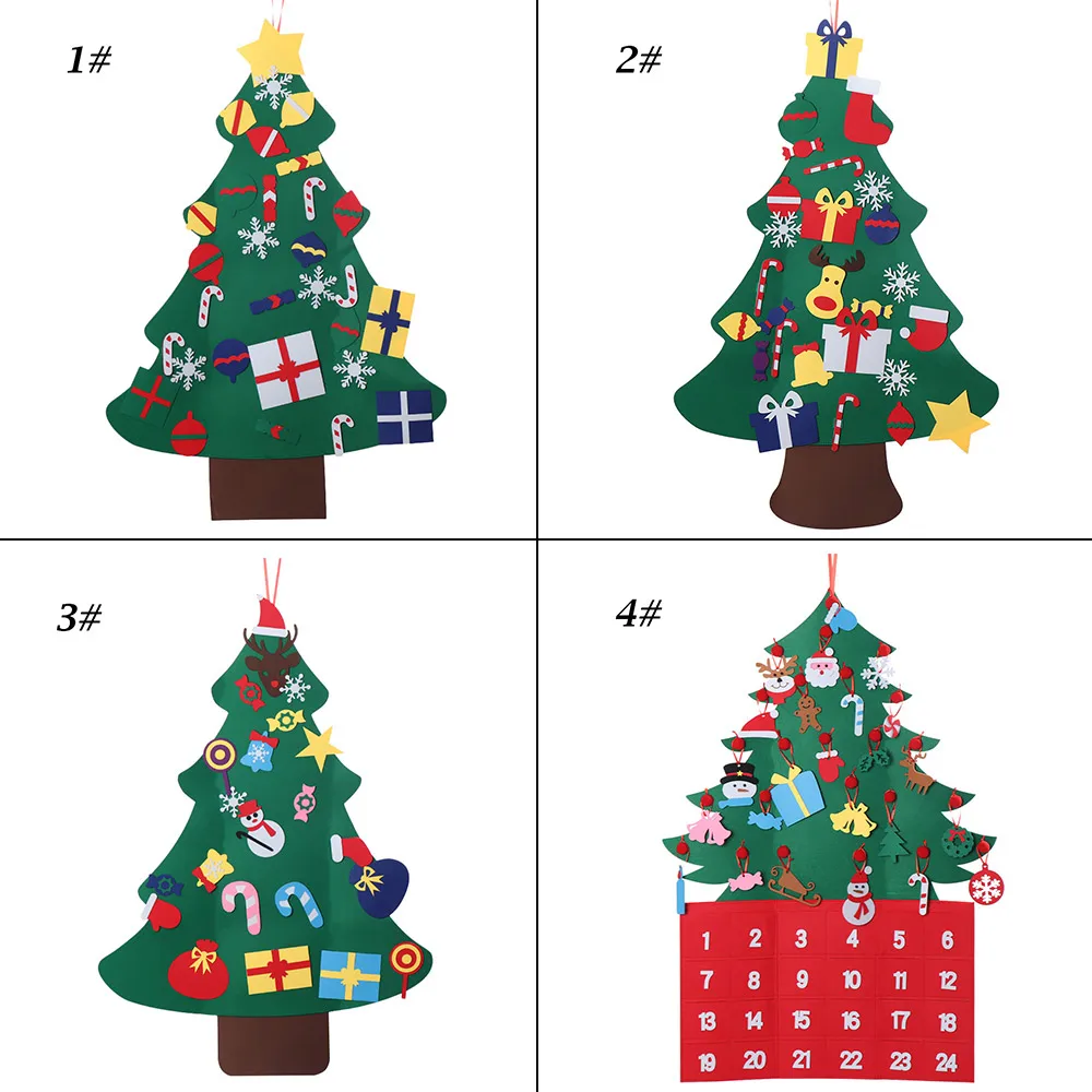 christmas tree new year gifts kids toys artificial tree wall
