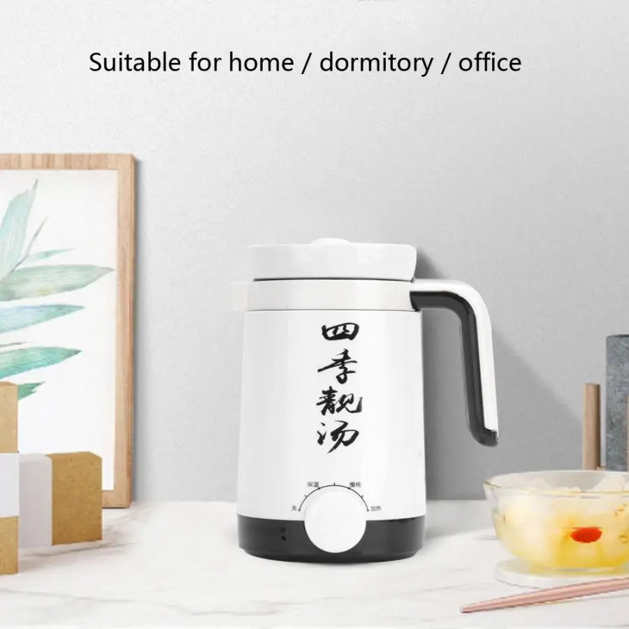 900W 600ml Electric Heating Cup Coffee Tea Milk Slow Cooker Mug Automatic Stewing Cupfor Home Office
900W 600ml Electric Heating Cup Coffee Tea Milk Slow Cooker Mug Automatic Stewing Cupfor Home Office