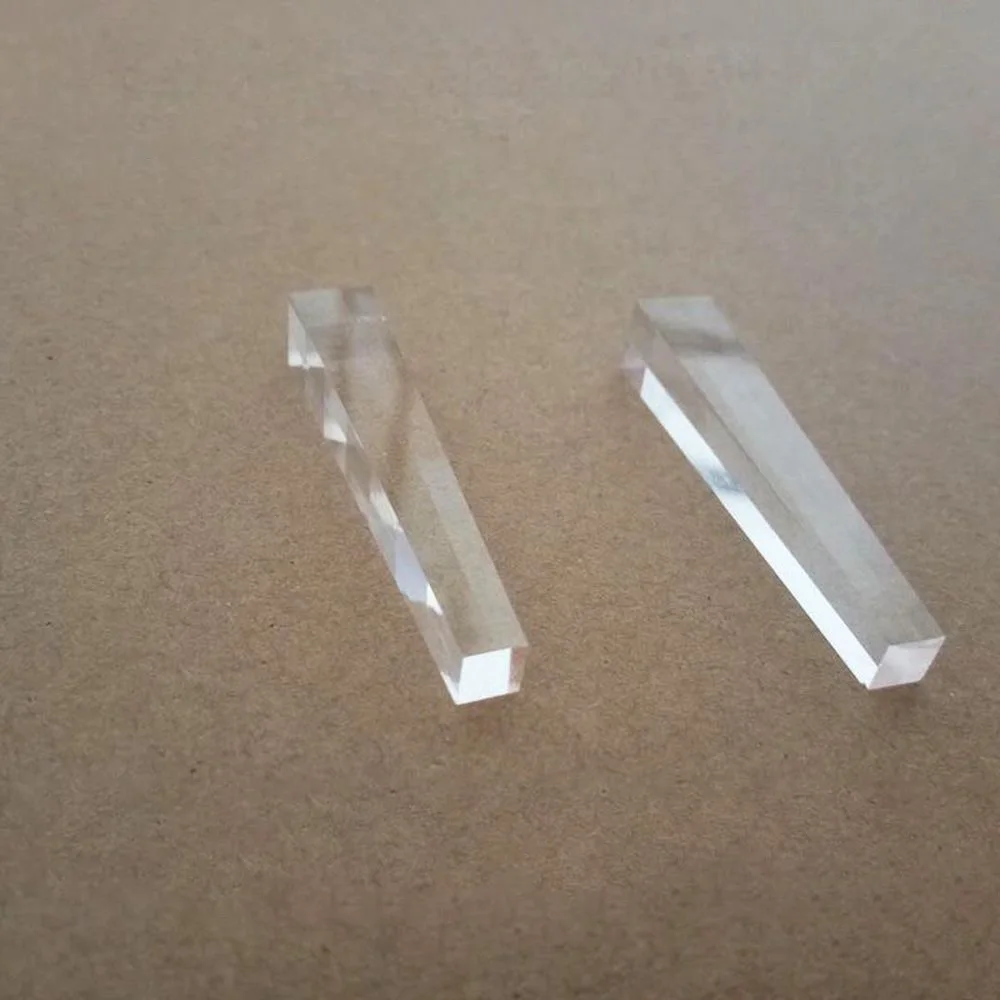 Optical Glass Light Guide Column Square Triangular Rhombus Mirror Light Cone Four Prism Processing Customized Prism Lens Pyramid
Optical Glass Light Guide Column Square Triangular Rhombus Mirror Light Cone Four Prism Processing Customized Prism Lens Pyramid