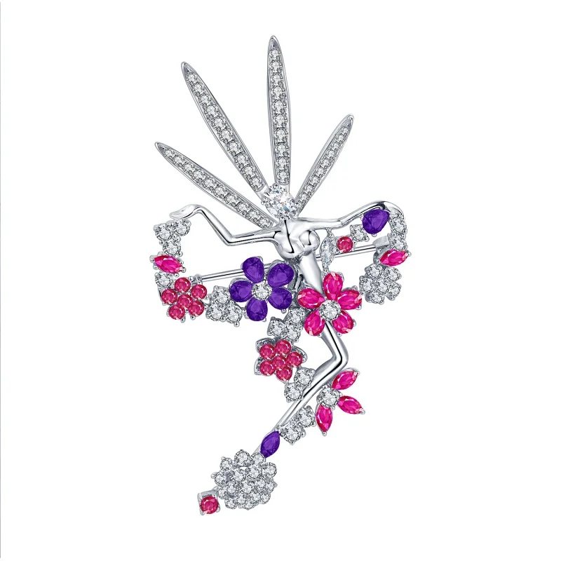 Pirmiana New Luxury 9K Gold Women Brooch Synthetic Gems +Zircona Gemstone Fashion Jewelry for Christmas Gift
Pirmiana New Luxury 9K Gold Women Brooch Synthetic Gems +Zircona Gemstone Fashion Jewelry for Christmas Gift