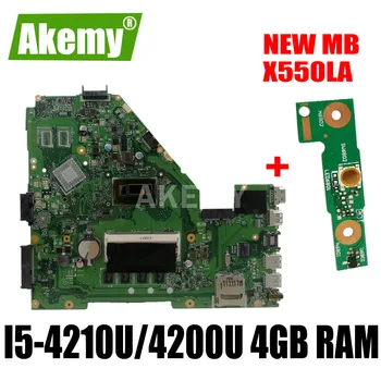 Akemy X550LA Motherboard For ASUS A550L X550LD R510L X550LC X550L X550LB laptop Motherboard Mainboard I5-4210U/4200U 4GB RAM
Akemy X550LA Motherboard For ASUS A550L X550LD R510L X550LC X550L X550LB laptop Motherboard Mainboard I5-4210U/4200U 4GB RAM