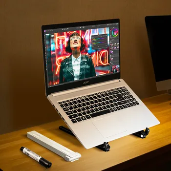 Portable Laptop Stand For Macbook Computer Stand Holder Adjustable Support Notebook Holder Computer Riser Cooling Bracket Pad
Portable Laptop Stand For Macbook Computer Stand Holder Adjustable Support Notebook Holder Computer Riser Cooling Bracket Pad