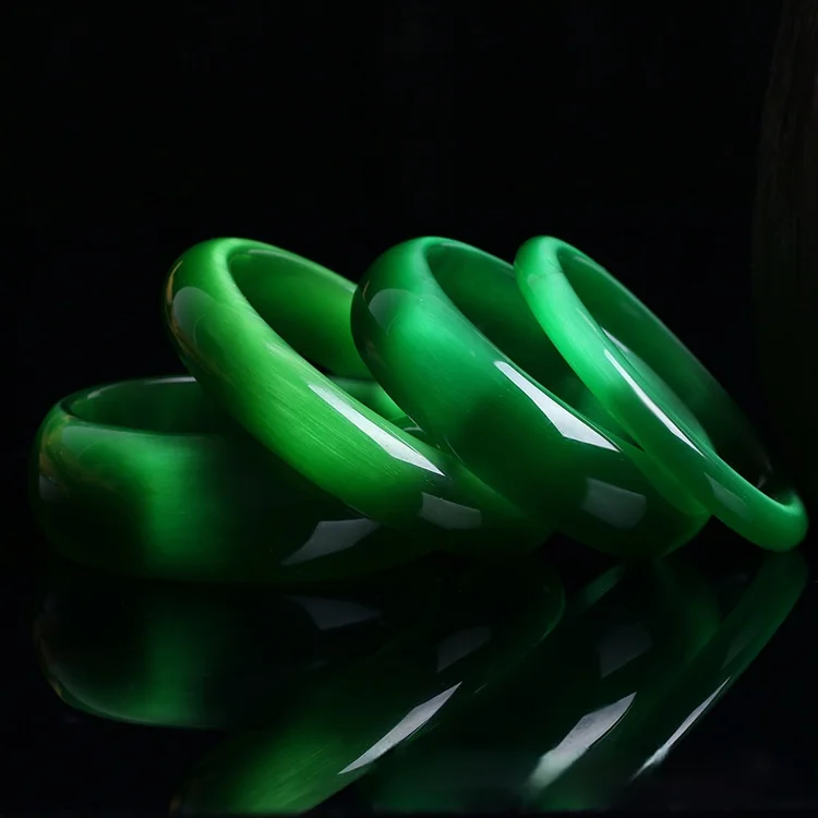 Fashion Natural Green Jade Bangle Bracelet Charm Jewellery Fine Accessories Hand-Carved Gifts for Women Men
Fashion Natural Green Jade Bangle Bracelet Charm Jewellery Fine Accessories Hand-Carved Gifts for Women Men