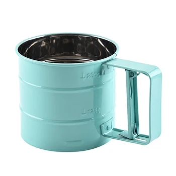 Flour Filter Sieve - Stainless Steel Cup-Shaped Powder Mesh Filters Baking Tool,One-Press Finishing Function
Flour Filter Sieve - Stainless Steel Cup-Shaped Powder Mesh Filters Baking Tool,One-Press Finishing Function