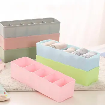 Household Bedroom Convenient Grids Socks Tie Storage Box Organizer Drawer Cosmetic Divider Box Plastic Storage Supplies
Household Bedroom Convenient Grids Socks Tie Storage Box Organizer Drawer Cosmetic Divider Box Plastic Storage Supplies