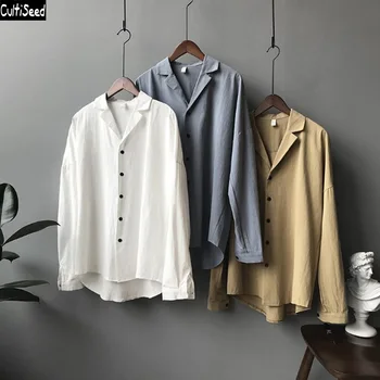 Cultiseed Women Vintage Autumn Solid Color Long Sleeve Shirts Blouses Tops Female Korean Loose Casual Basic Shirts Blouses Top
Cultiseed Women Vintage Autumn Solid Color Long Sleeve Shirts Blouses Tops Female Korean Loose Casual Basic Shirts Blouses Top