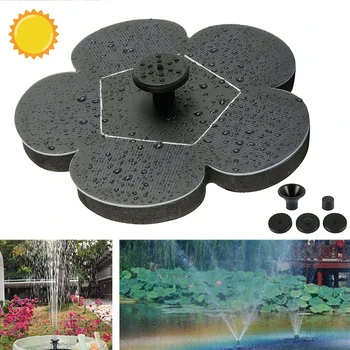 Solar Fountain Pump Watering Kit Power Solar Pump Pool Pond Submersible Waterfall Floating Solar Panel Fountain for Garden
Solar Fountain Pump Watering Kit Power Solar Pump Pool Pond Submersible Waterfall Floating Solar Panel Fountain for Garden