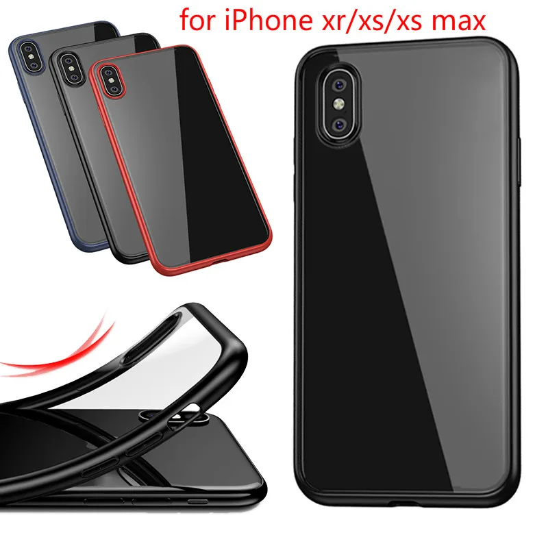 Soft Clear Stylish Cover Anti-Falling Case with Metal Luster Edge Case for Iphone Xs Max Case for Iphone Xr Case for Iphone Xs
Soft Clear Stylish Cover Anti-Falling Case with Metal Luster Edge Case for Iphone Xs Max Case for Iphone Xr Case for Iphone Xs