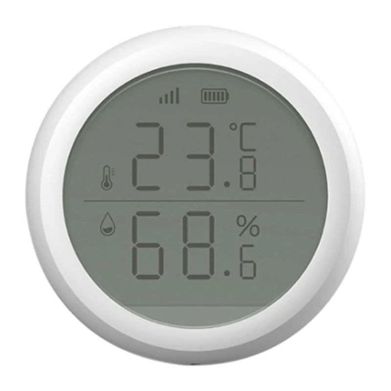 Temperature Sensor Smart Wifi Wireless Temperature Sensor Home Security Alarm for Tuya App
Temperature Sensor Smart Wifi Wireless Temperature Sensor Home Security Alarm for Tuya App