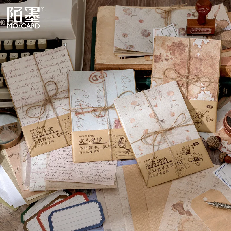30pcs/lot Memo Pads Material Paper Old Coffee Junk Journal Scrapbooking Stickers Office School stationery
30pcs/lot Memo Pads Material Paper Old Coffee Junk Journal Scrapbooking Stickers Office School stationery