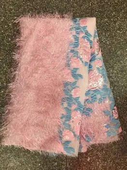 3D Tassel Sequined Lace African Lace Fabric 2020 High Quality Lace with Sequins,Latest Net Nigerian Lace Fabrics for Party Dress
3D Tassel Sequined Lace African Lace Fabric 2020 High Quality Lace with Sequins,Latest Net Nigerian Lace Fabrics for Party Dress