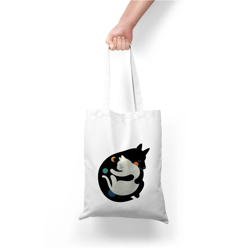 Cartoon Cute Cat Dog Print Summer Ladies Casual Shoulder Bag Large Capacity Canvas To Handbags Shopper Bag
Cartoon Cute Cat Dog Print Summer Ladies Casual Shoulder Bag Large Capacity Canvas To Handbags Shopper Bag