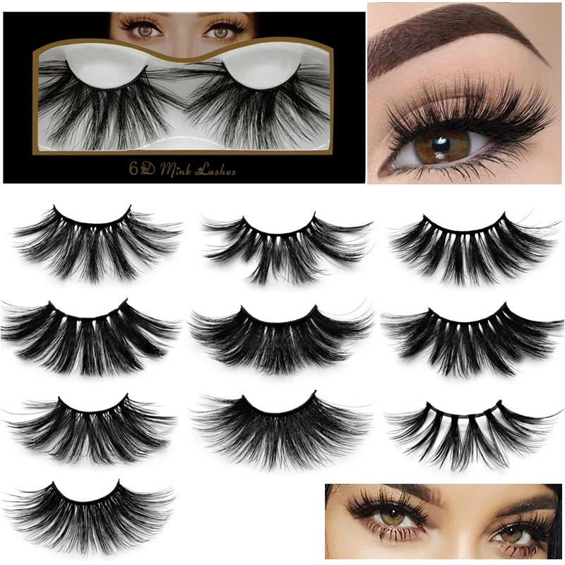 6D 25mm Long Thick False Eyelashes Imitation 3D Mink Eyelashes Lash Extension Handmade Reusable Natural Fake Lashes Makeup Tool
6D 25mm Long Thick False Eyelashes Imitation 3D Mink Eyelashes Lash Extension Handmade Reusable Natural Fake Lashes Makeup Tool