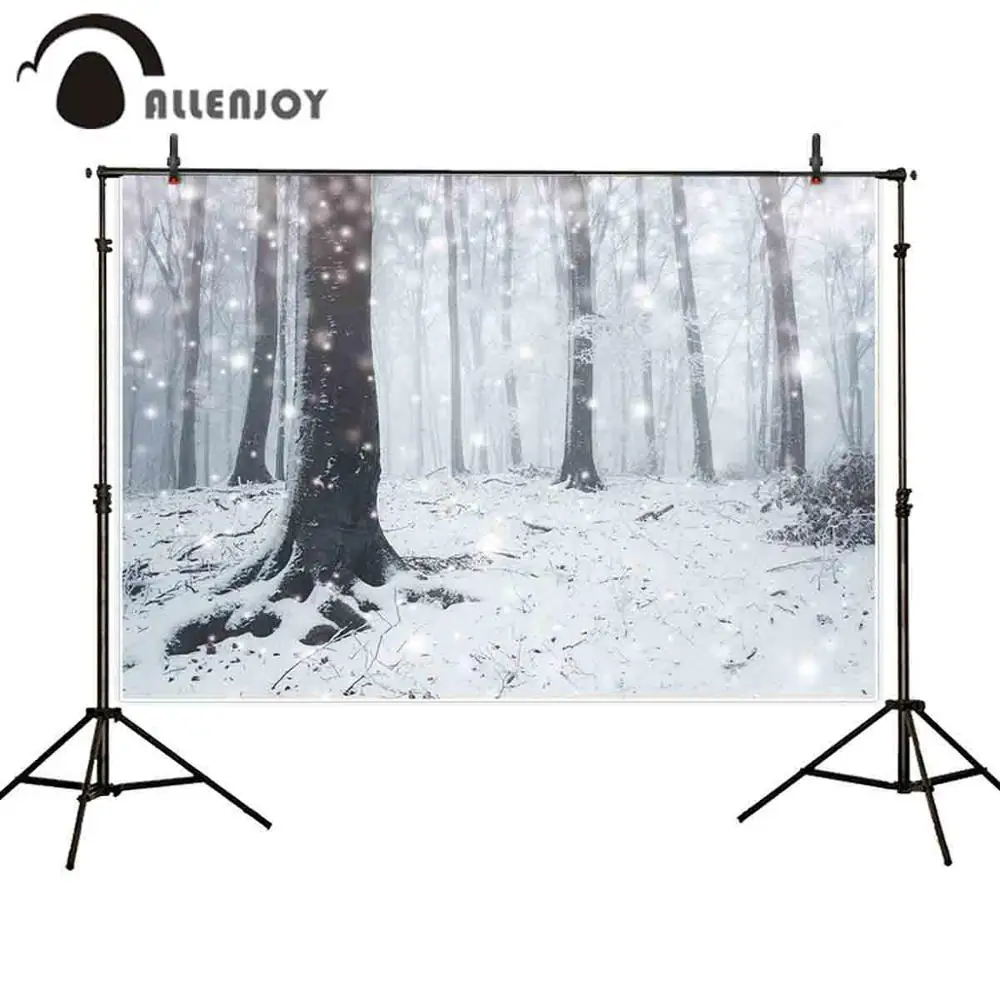 Allenjoy background photography christmas Outdoor scene winter pine forest snowflake photophone for studio photocall backdrop
Allenjoy background photography christmas Outdoor scene winter pine forest snowflake photophone for studio photocall backdrop