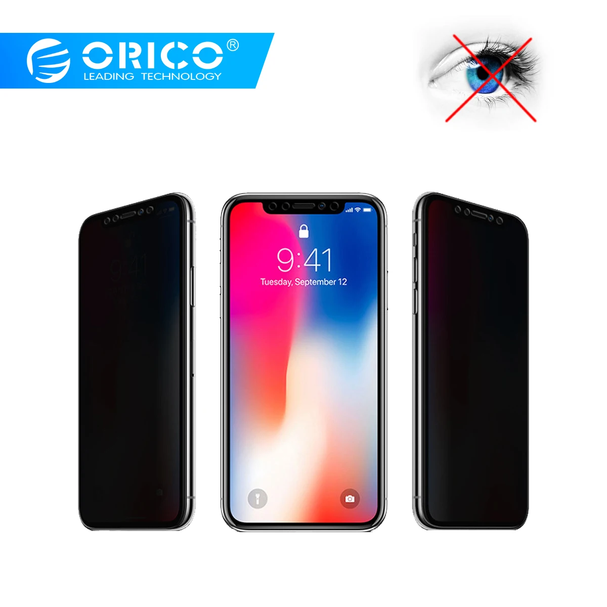 ORICO Anti Peeping Privacy Screen Protector for iphone X XS XR Anti-spy Tempered Glass for iphone XS Max Toughened Glass Film
ORICO Anti Peeping Privacy Screen Protector for iphone X XS XR Anti-spy Tempered Glass for iphone XS Max Toughened Glass Film