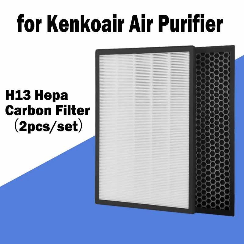PM2.5 H13 Hepa Air Purifier Filter Replacement + Activated Carbon Filter For Kenkoair Purifier
PM2.5 H13 Hepa Air Purifier Filter Replacement + Activated Carbon Filter For Kenkoair Purifier
