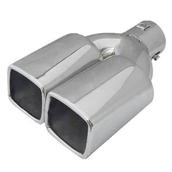 63Mm 2.5 inch Inlet Stainless Steel Car Rear Tail Dual Exhaust Muffler Tip Pipe
63Mm 2.5 inch Inlet Stainless Steel Car Rear Tail Dual Exhaust Muffler Tip Pipe