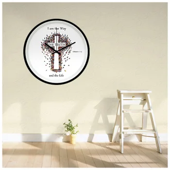 Jesus Christ personality wall clock mute creative fashion cross master clock gift gospel interior church gift 
Jesus Christ personality wall clock mute creative fashion cross master clock gift gospel interior church gift