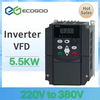 frequency inverter 220v to 380v 400V 5.5kw VFD Variable Frequency inverter control Variable Frequency Drive VFD 3 phase output
frequency inverter 220v to 380v 400V 5.5kw VFD Variable Frequency inverter control Variable Frequency Drive VFD 3 phase output