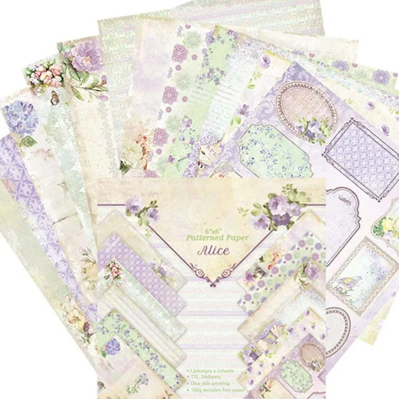 Nice Flowers Craft Pattern Paper For DIY Scrapbooking 24 Sheets/Set Background Paper Pad Cardstock Cards Making DIY Scrapbook
Nice Flowers Craft Pattern Paper For DIY Scrapbooking 24 Sheets/Set Background Paper Pad Cardstock Cards Making DIY Scrapbook