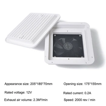 1 Set Of Mounting Accessories Exhaust Ventilation Fan Side Air Vent Caravan Motorhome RV Camper Van White
1 Set Of Mounting Accessories Exhaust Ventilation Fan Side Air Vent Caravan Motorhome RV Camper Van White