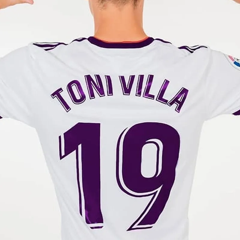 

High quality Real Valladolid 2019 2020 home Away camiseta man TEES jerseys Valladolid Toni Villa Sergio Guardiola Enes Unal