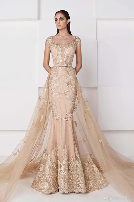 saiid-kobeisy-mermaid-champagne-evening-dresses (1)
