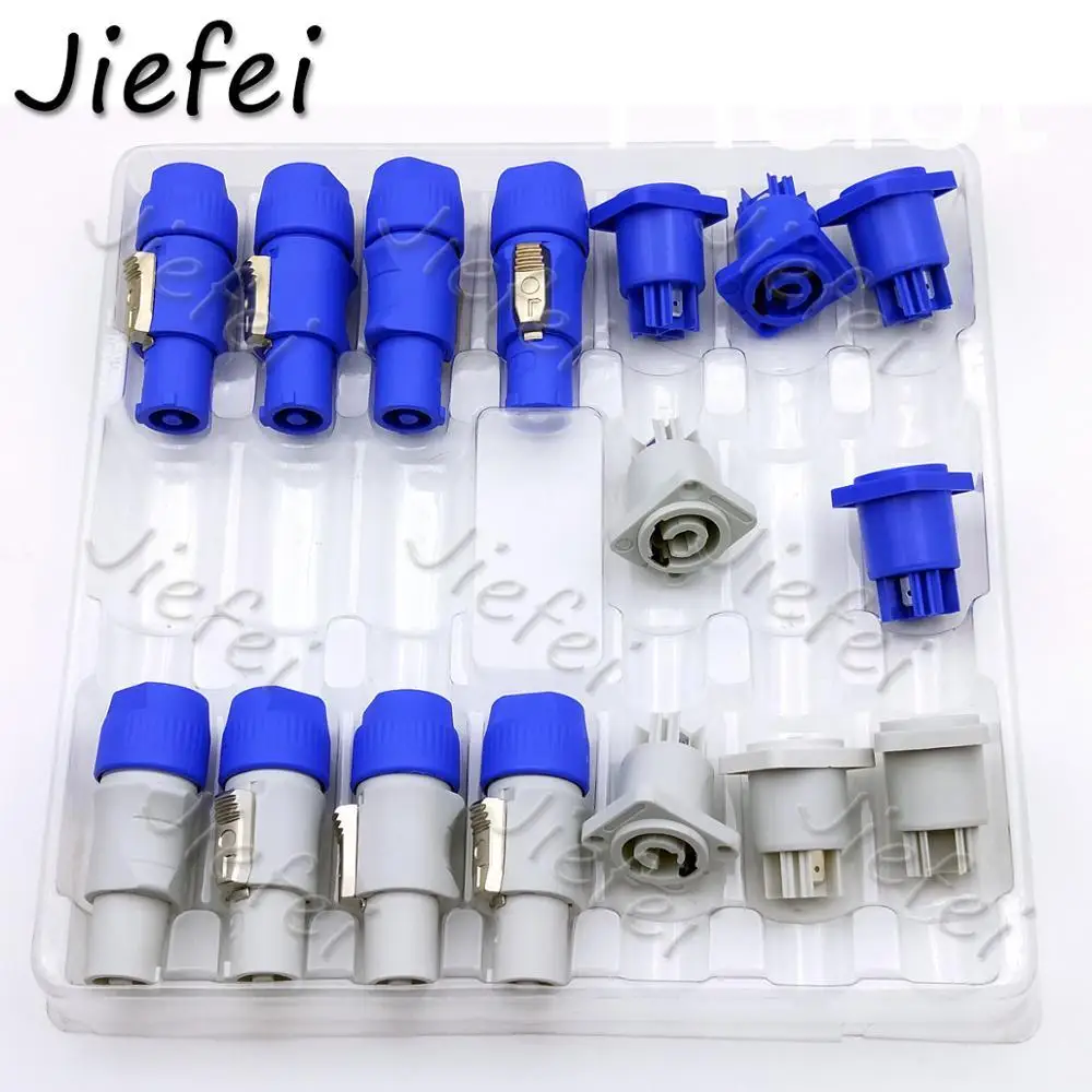 40sets high quality PowerCON Type A NAC3FCA+NAC3MPA-1 Chassis Plug Panel Connector 20A/250V
40sets high quality PowerCON Type A NAC3FCA+NAC3MPA-1 Chassis Plug Panel Connector 20A/250V