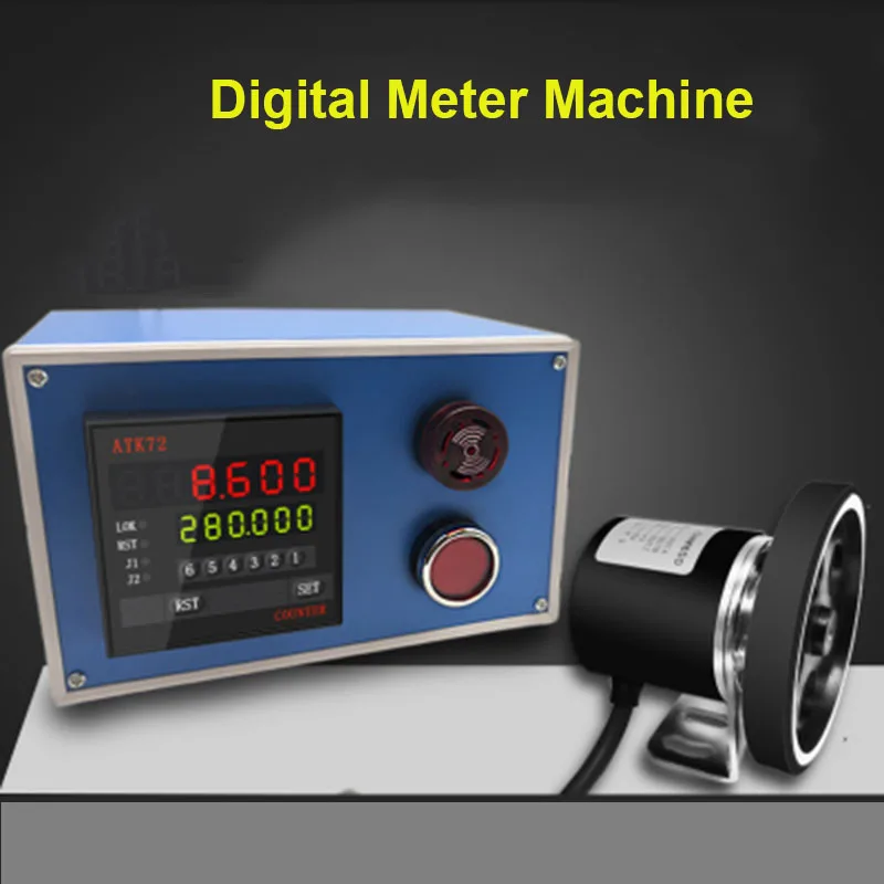 Electronic Encoder Electronic Digital Meter Machine Meter Wheel Roll to Measure Length Meter Recorder CH72
Electronic Encoder Electronic Digital Meter Machine Meter Wheel Roll to Measure Length Meter Recorder CH72
