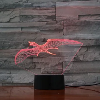 3d Lamp Touch Sensor Jurassic Park The Dinosaur Pterosaurs Color Changing Awesome Decoration Led Night Light Lamp for Children 
3d Lamp Touch Sensor Jurassic Park The Dinosaur Pterosaurs Color Changing Awesome Decoration Led Night Light Lamp for Children