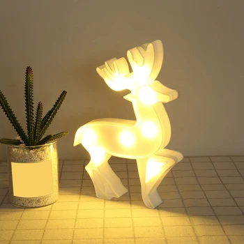 3D Deer LED Night Light Christmas Deer Kids Gift Toy Baby Children Bedroom Bedroom Home Festival Decoration Lamp Table Lamp
3D Deer LED Night Light Christmas Deer Kids Gift Toy Baby Children Bedroom Bedroom Home Festival Decoration Lamp Table Lamp