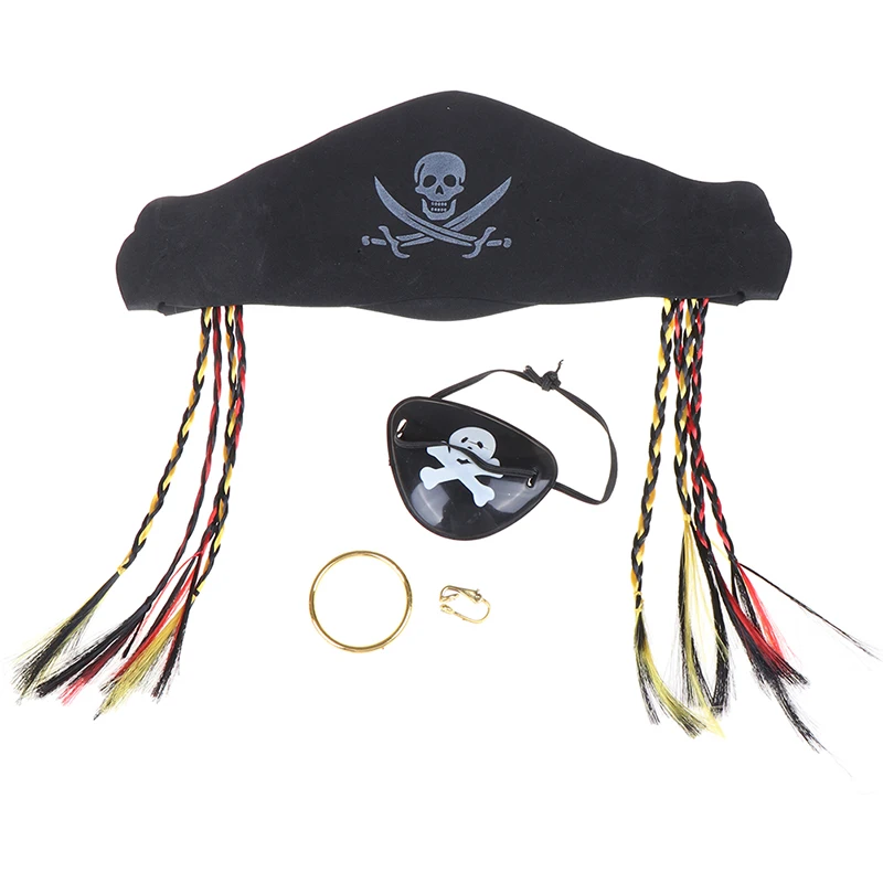 Halloween Party Favor Party Supplies Pirate Prop Prop Set with Pirate Eye Mask Pirate Hat Pirate Ring
Halloween Party Favor Party Supplies Pirate Prop Prop Set with Pirate Eye Mask Pirate Hat Pirate Ring