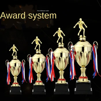 Football Character Zinc Alloy Trophy Metal Material Sports Games Competition Trophy School Competition Trophy Customized Text
Football Character Zinc Alloy Trophy Metal Material Sports Games Competition Trophy School Competition Trophy Customized Text