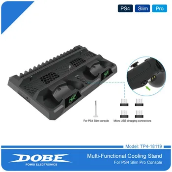 Cooling Fan Base + Storage Disc Holder + Handle Contact Double Charge With LED Light For PS4 / SLIM / PRO 1
Cooling Fan Base + Storage Disc Holder + Handle Contact Double Charge With LED Light For PS4 / SLIM / PRO 1