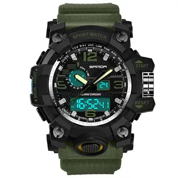 Men Sports Waterproof Dual Time Electronic Digital Quartz Wrist Watch relogio digital erkek kol saati Digital Wristwatches relóg
Men Sports Waterproof Dual Time Electronic Digital Quartz Wrist Watch relogio digital erkek kol saati Digital Wristwatches relóg