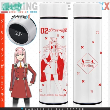 Anime DARLING in the FRANXX 02 Zero Two Cosplay Cup Intelligent Temperature Display Water Drinking Thermos Bottle Student Gift
Anime DARLING in the FRANXX 02 Zero Two Cosplay Cup Intelligent Temperature Display Water Drinking Thermos Bottle Student Gift